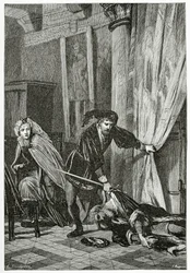 Cena de Hamlet, século XIX