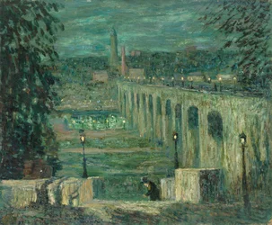 Ponte alta à noite, Nova York