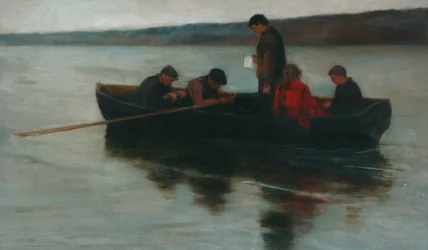 Funeral de uma criança nas terras altas, 1896