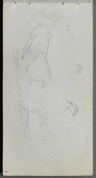 Sketchbook, página 05: Estudo da Figura.
