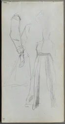 Sketchbook, página 31: Estudo de figuras