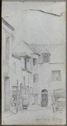 Sketchbook, página 39: Cena de rua