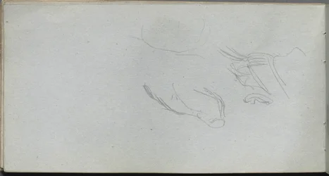 Caderno de desenho, página 72: Estudo de figura.