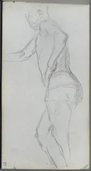 Sketchbook, página 87: Estudo da Figura