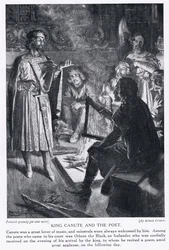 Rei Canuto e o poeta, de 1920