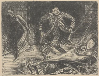 Desperate Dance, ilustração para a peça "Der Arme Vetter (The Poor Cousin)"