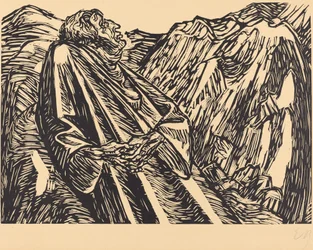 Os penhascos, 1920.