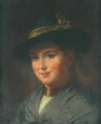 Uma menina camponesa