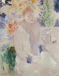 Retrato de uma senhora, c.1890-1900