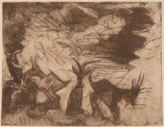 Cabras e Nuvens, 1919.