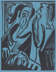 Pianista e Cantora, 1928.