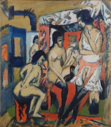 Nus no atelier