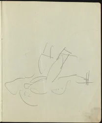 Dançarinos e Artistas (Página de um Sketchbook)