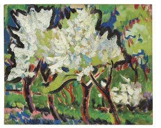 Árvores floridas IV, 1909