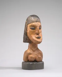 Cabeça de uma mulher