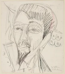 Retrato de Alfred Döblin