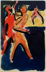 Postal para Erich Heckel de 23
