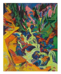 A cachoeira, 1919