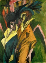 Duas mulheres (óleo sobre tela)
