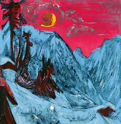 Noite de lua de inverno