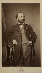 Retrato do compositor François Bazin 1816-1878, ca 1760.