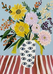 Vaso «Flores Alegres»