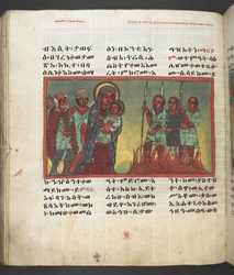 Ou. 607 f173v, Cena da vida da Virgem Maria, de 