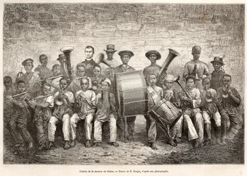 Orquestra Infantil no Gabão, 1876