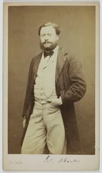 Retrato de Edmond About (1828-1885), romancista, polemista