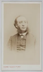 Retrato de Jules Ferry (1832-1893), político, advogado, ministro plenipotenciário