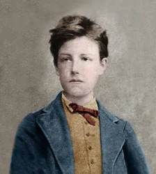 Retrato de Arthur Rimbaud (1859-1891), baseado na fotografia de Carjat