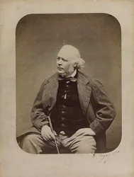 Retrato de Honoré Daumier 1808-1879, 1864.