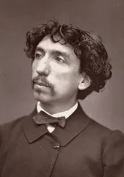 Retrato do arquiteto Charles Garnier, c.1875 (foto)
