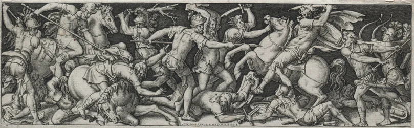 Combates e triunfos, provavelmente da década de 1560.