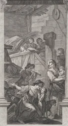 A Capela dos Enjeitados em Paris: A Adoração dos Pastores, 1752.
