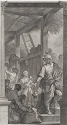 A Capela dos Enjeitados em Paris: Le Roi mage Balthazar et sa suite, 1752.