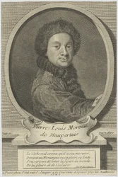 Pierre Louis Moreau de Maupertuis 1698-1759, 1743.