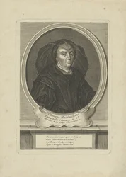 Retrato de Olímpia Maidalchini Pamphilj 1591-1657, um 1700.