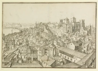 Da cidade de Avignon e arredores : Veüe de la Ville d