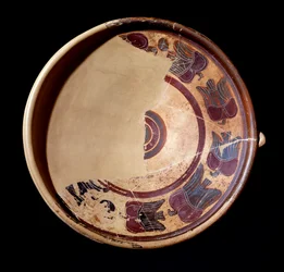 Placa de terracota representando animais, 600-590 a.C.