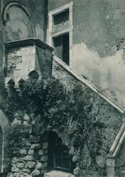 Um canto tranquilo de Taormina, Sicília, Itália, 1927