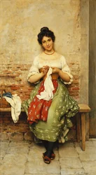 A costureira, 1901