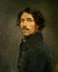 Autorretrato ... (pintura sobre tela)