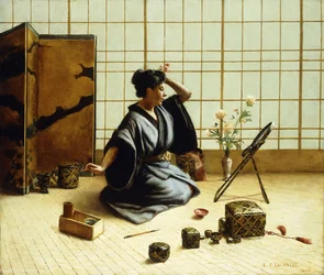 A gueixa, 1890