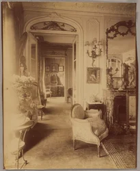 Interior de Mlle Sorel, da Comédie-Française, Avenida dos Campos Elísios