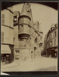 [Hôtel de Sens, actualmente Bibliothèque Forney] [rue du Riguier, 4.º arrondissement]