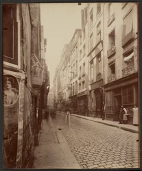 As casas da rue Grenier Saint-Lazare 4, 6, 8