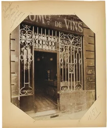 Página do álbum &39;Documentos para a história da velha Paris&39;, c.1910 (impressão de albume) (ver também 622596-600)