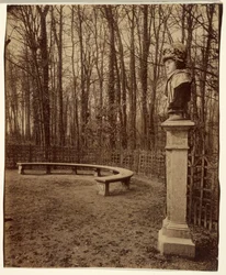 Versalhes, bosque do Arco do Triunfo (Escultura, o parque de Versalhes)