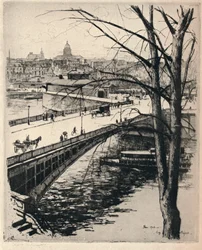O necrotério, 1915